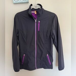 Lucy Athletic Lightweight Full Zip Jacket Size Small